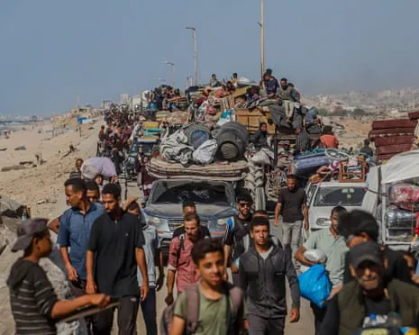 Israeli Forces Seek to Force Civilians Out of Gaza City as Military Operation Persists